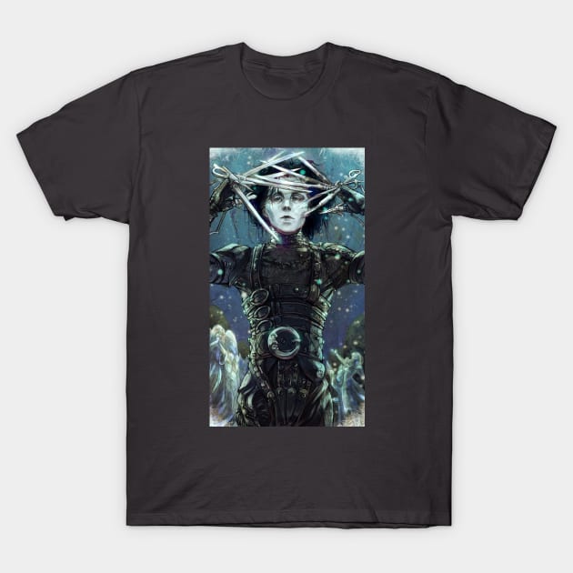 Edward Scissorhands T-Shirt by ArashiC